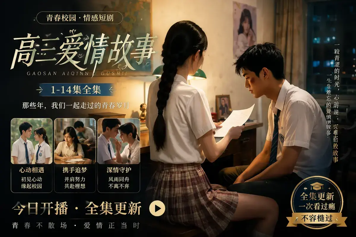 《AI短剧：B中爱情故事》全集免费观看 - 高清未删减版 - 相识篇暗恋篇在线播放 - 夸克网盘极速秒存